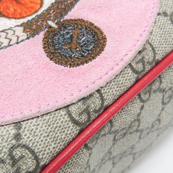 GUCCI Authentic Cream Leather Shoulder Bag - Picture 7 of 13